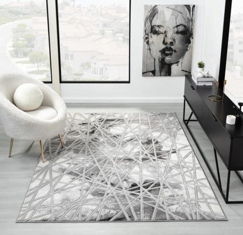 Image of The Linen Consultancy The Linen Consultancy TLC 5 Star Hotel Concept Bianco Rug Grey Size: 80cm x 150cm Grey 80cm x 150cm Unisex 5055597876502