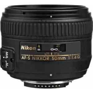 Image of Nikon AF-S NIKKOR 50mm f/1.4G - 2 Year Warranty - Next Day Delivery