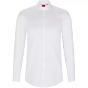 Image of Hugo Kason Long-sleeve Shirt - White