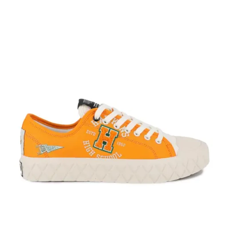 Image of Palladium Pallace Ace Tigers Stranger Things Trainers Orange Women 37 (4);38 (5);39 (5.5 to 6);40 (6.5)