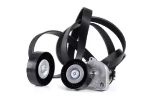 Image of SKF V-ribbed belt set MERCEDES-BENZ VKMA 38072 0009936796,0139977492,0199977492 2712000270,2712060019