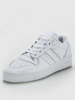 Image of adidas Originals Rivalry Low - White, Triple White, Size 12, Men