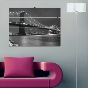 Image of E5 Multicolor Decorative MDF Painting (4 Pieces)