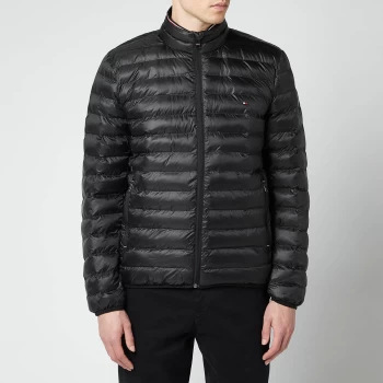 Image of Tommy Hilfiger Mens Packable Circular Jacket - Black - S