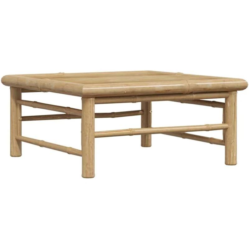 Image of VIDAXL Garden Table 65x65x30cm Bamboo Vidaxl 8720286188064