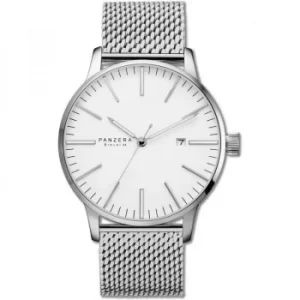 Image of Mens Panzera BREUER 44 ARCTIC MESH Automatic Watch