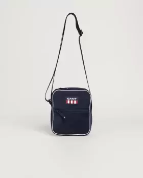 Image of GANT Men Retro Shield Shoulder Bag (ONE-SIZE) Blue