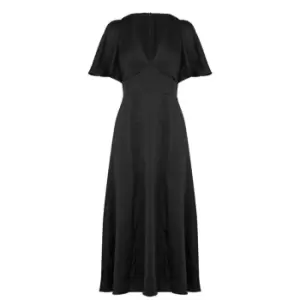 Image of Ted Baker Immie Cape Dress - Black