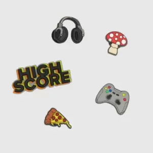 Image of Crocs Multi Jibbitz Og Gamer 5 Pack