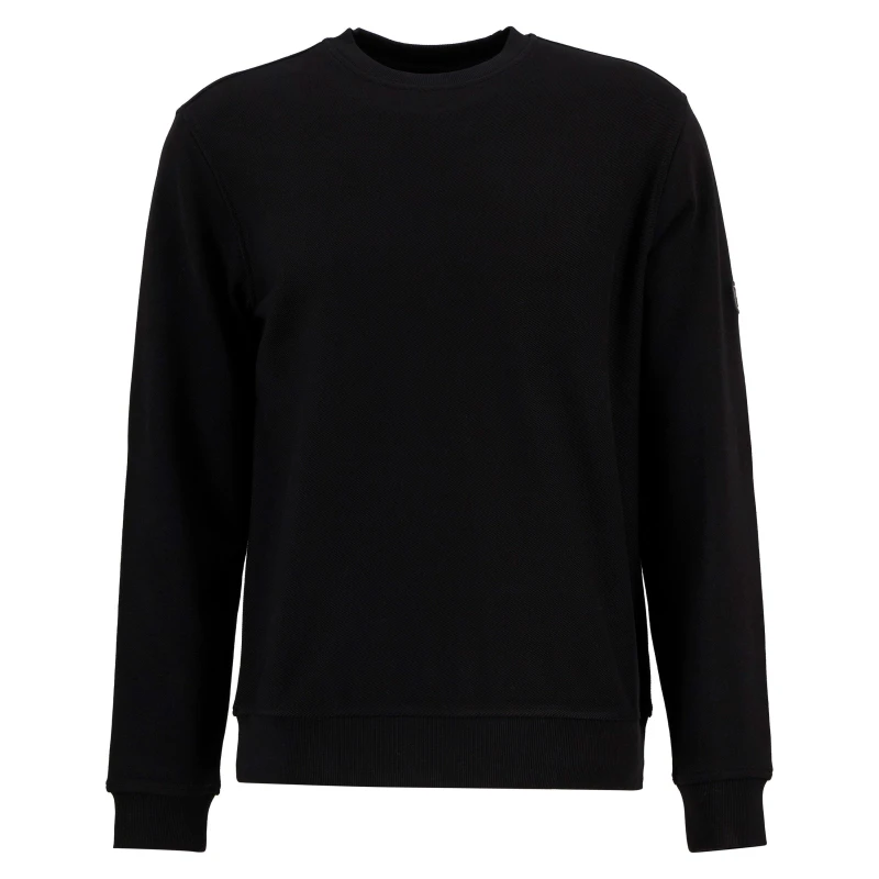 Image of Barbour International Mens Kaspain Sweatshirt Black male M