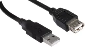 Image of Roline 11.02.8948 Computer Cable, Usb2.0, 1.8M, Black