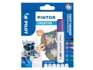 Image of Pilot Pintor Medium Bullet Tip Paint Marker 4.5mm Fun Assorted Colours