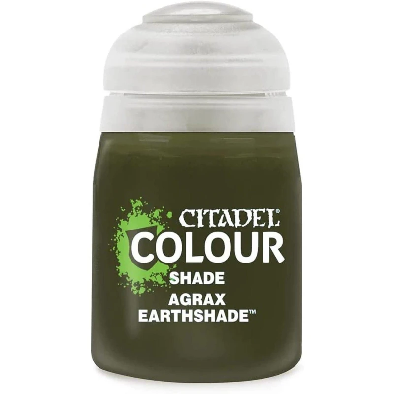 Image of Citadel Games Workshop Colour Shade: Agrax Earthshade (18ml) Paint Multi