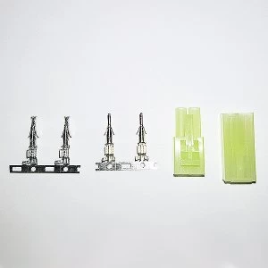 Image of Etronix Mini Tamiya Male/Female Connector Set W/Crimps