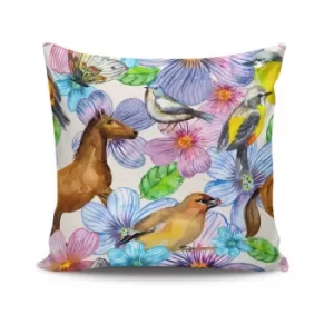 Image of NKRLNT-027 Multicolor Cushion