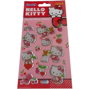 Image of Hello Kitty Crystal Glitter Stickers