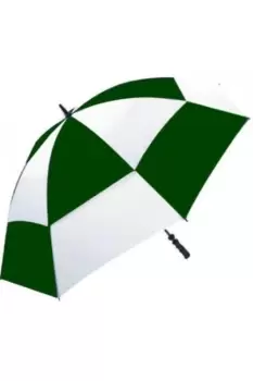 Image of Carta Sport Stormshield Golf Umbrella (One Size) (Green/White)