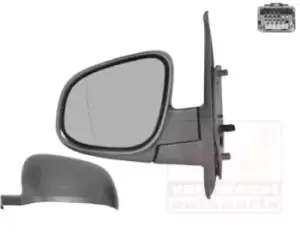 Image of VAN WEZEL Wing mirror * HAGUS * 4412807 Outside mirror,Side mirror MERCEDES-BENZ,RENAULT,CITAN Kasten (415),Citan Kombi / Tourer (415)