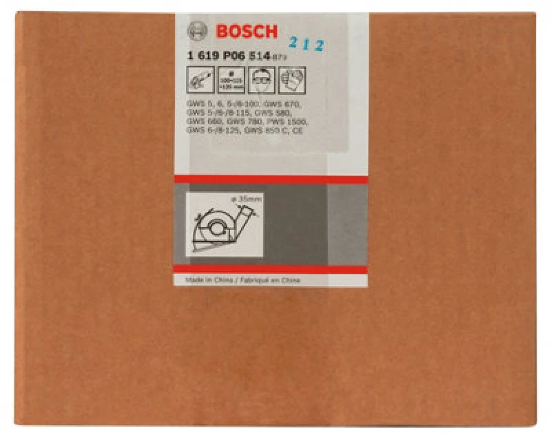 Image of Bosch Cutting Guide and Dust Extraction Outlet 100/115/125mm 1619P06514