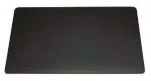 Image of Durable Black Desk Mat With Contoured Edges 520x650mm 710301
