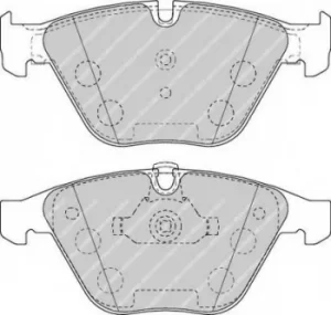 Image of Ferodo FDB4191 Brake Pad Set Front Axle Premier Car