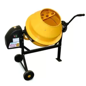 Image of Charles Bentley 63L 230V 220W Portable Cement Concrete Sand Mixer With Wheels