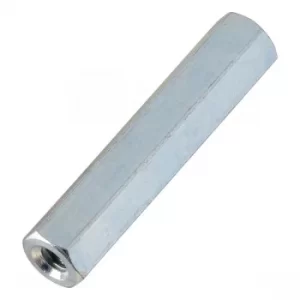 Image of PB Fastener S57040X35 Zinc Plated Steel F/F Spacers M4 x 35mm Pack...