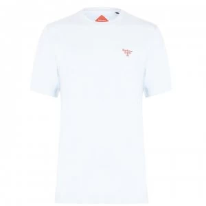 Image of Barbour Beacon Logo T-Shirt - Pale Sky BL57