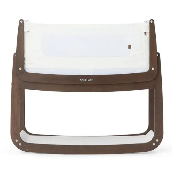 Image of SnuzPod4 Bedside Crib The Natural Edit 'Ebony'