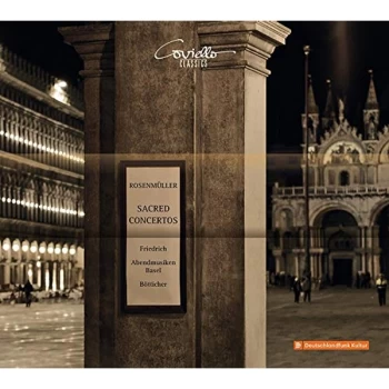 Image of Abendmusiken Basel - Rosenm&uuml;ller: Sacred Concertos CD