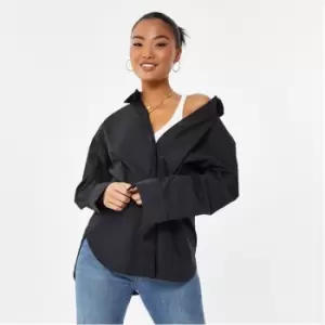 Image of Jack Wills Poplin Shirt - Black