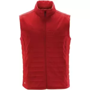Image of Stormtech Mens Quilted Nautilus Vest/Gilet (S) (Bright Red)