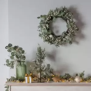 Image of Crossland Grove White Berry With Mixed Leaves Garland L1500mm