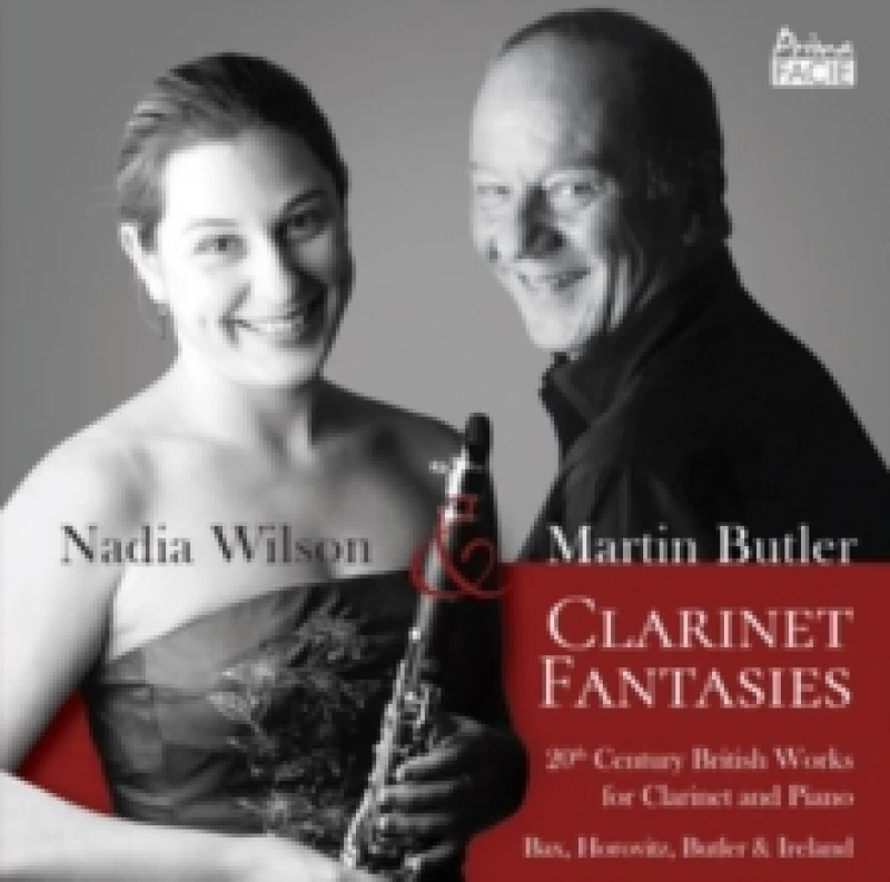 Image of Clarinet Fantasies: 20th Century British Works for Clarinet and Piano CD / Album