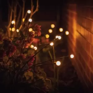 Image of Solar Black Outdoor Ground Spike Light