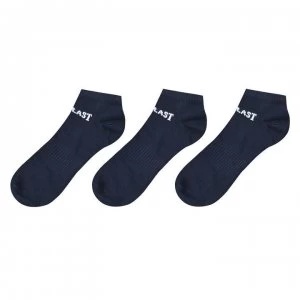 Image of Everlast 3 Pack Trainer Socks Mens - Navy