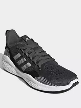 Image of adidas Fluidflow 2.0 Shoes, Black/Grey, Size 7, Men