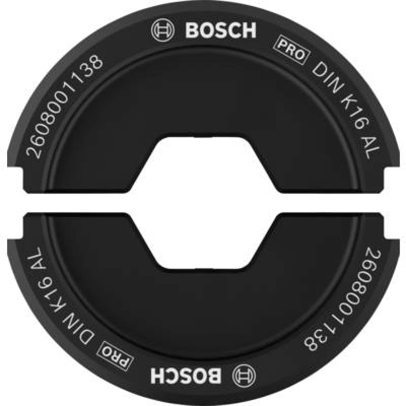 Image of Bosch Accessories Bosch Accessories 2608001138 2608001138 Crimp inset Spade terminals, Spade terminals 50 up to 50 mm² 2608001138