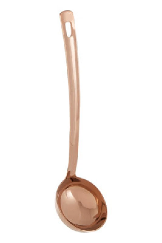 Image of Premier Housewares Freya Metalic Finish Ladle Rose Gold