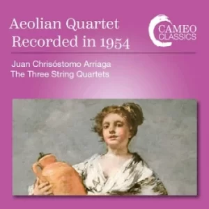 Image of Juan Chrisostomo Arriaga The Three String Quartets by Juan Crisostomo Arriaga CD Album