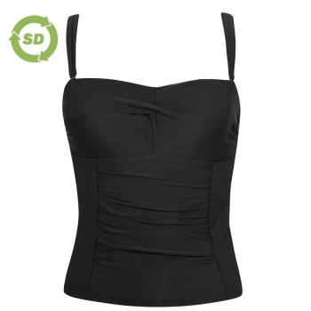 Image of SoulCal Bandeau Tank Top - Black