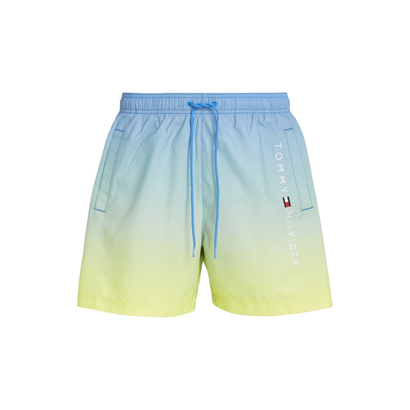 Image of Tommy Hilfiger Ombre Classic Swimshorts - Blue Blue S