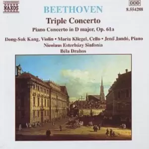 Image of Triple Concerto - Piano Concerto in D major Beethoven by Ludwig van Beethoven CD Album