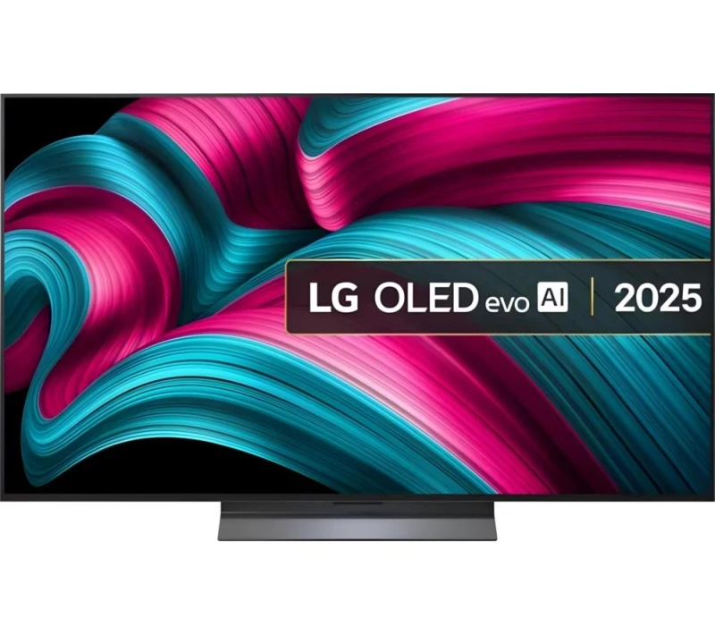 Image of 77" LG C5 OLED evo AI 4K HDR Smart TV 2025 - OLED77C54LA, Black,Silver/Grey 8806096360460