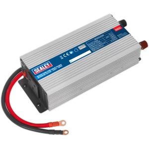 Image of Sealey 12v to 240v Pure Sine Wave Power Inverter 1000 Watts