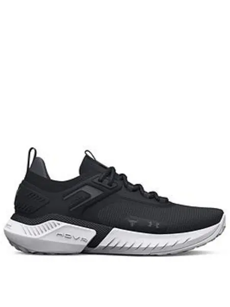 Image of Under Armour Project Rock 5 - Black/White, Size 3, Women