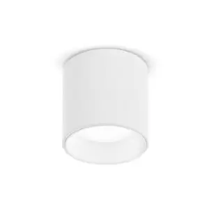 Image of Ideal Lux dot LED Surface Mounted Downlight White, 4000K, Non-Dim