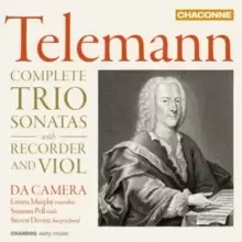 Image of Telemann: Complete Trio Sonatas With Recorder and Viol