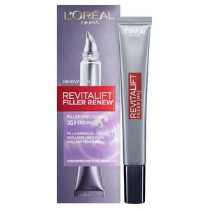 Image of LOreal Paris Revitalift Filler Renew Eye Cream 15ml