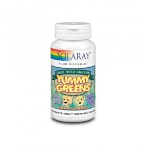 Image of Solaray Yummy Greens Vegicaps 30 (1257)